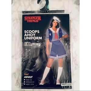 Stranger Things Adult Robin Scoops Ahoy Costume